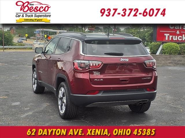 used 2021 Jeep Compass car, priced at $18,991
