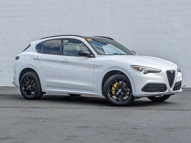 used 2021 Alfa Romeo Stelvio car, priced at $27,000