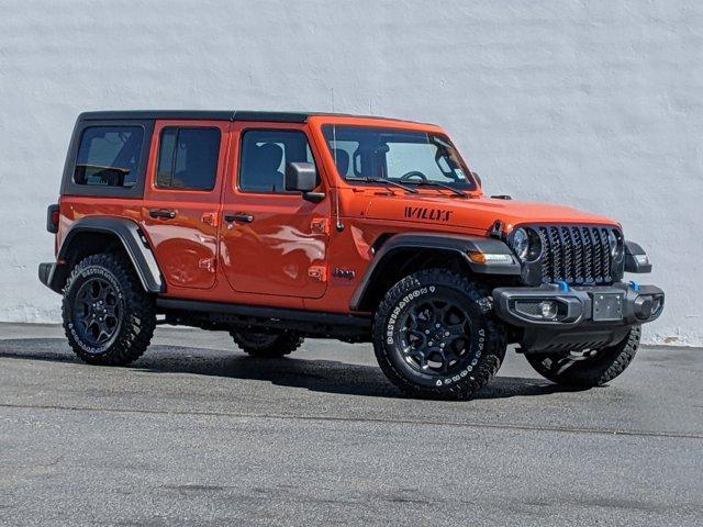 used 2023 Jeep Wrangler 4xe car, priced at $37,000