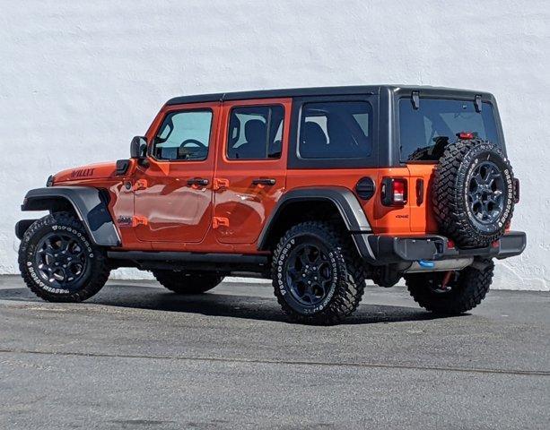 used 2023 Jeep Wrangler 4xe car, priced at $37,000