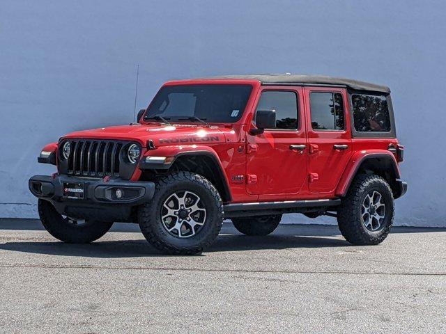 used 2022 Jeep Wrangler Unlimited car, priced at $34,500