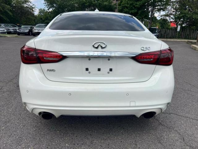 used 2018 INFINITI Q50 car, priced at $18,799