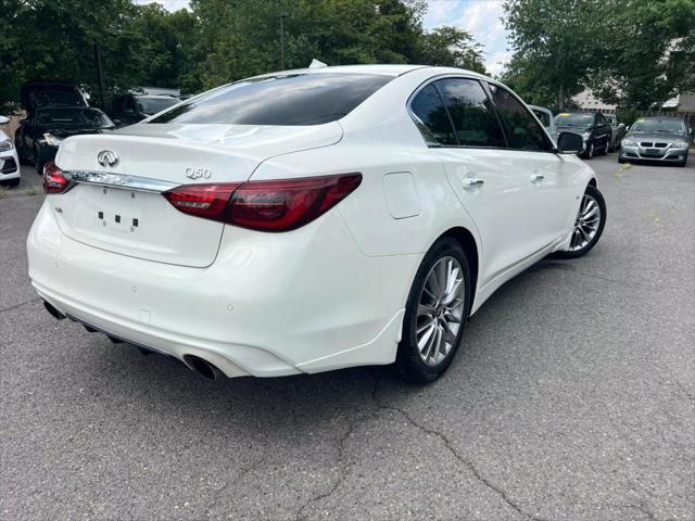 used 2018 INFINITI Q50 car, priced at $18,799