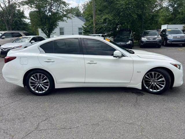 used 2018 INFINITI Q50 car, priced at $18,799