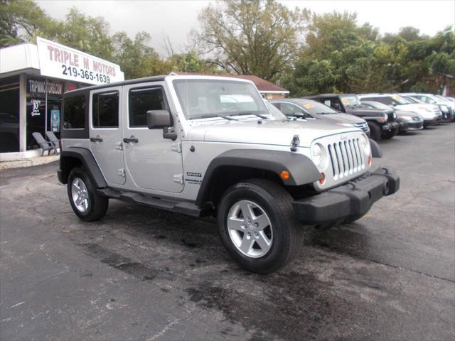 used 2012 Jeep Wrangler Unlimited car, priced at $12,495