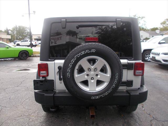 used 2012 Jeep Wrangler Unlimited car, priced at $12,495