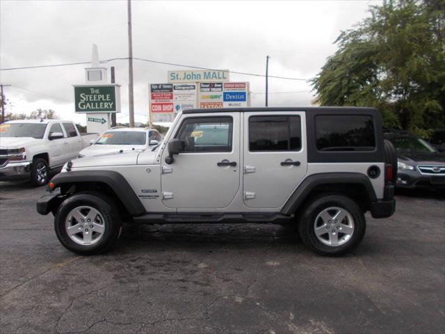 used 2012 Jeep Wrangler Unlimited car, priced at $12,495