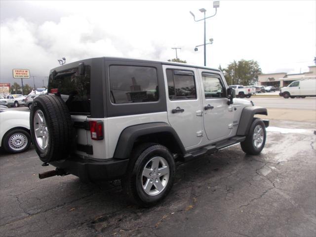 used 2012 Jeep Wrangler Unlimited car, priced at $12,495