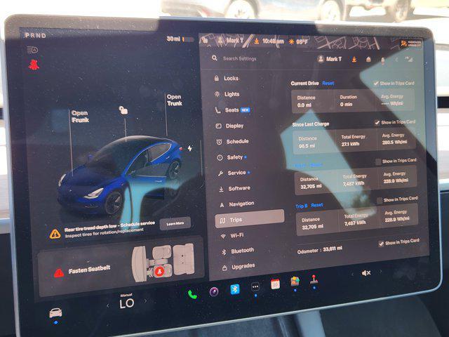 used 2023 Tesla Model 3 car, priced at $28,233