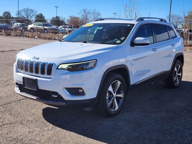 used 2021 Jeep Cherokee car, priced at $25,739