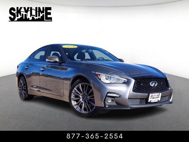 used 2021 INFINITI Q50 car, priced at $34,642