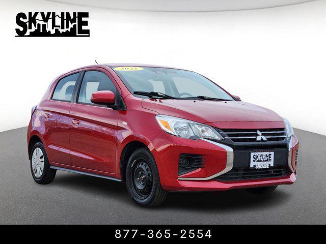 used 2021 Mitsubishi Mirage car, priced at $11,669