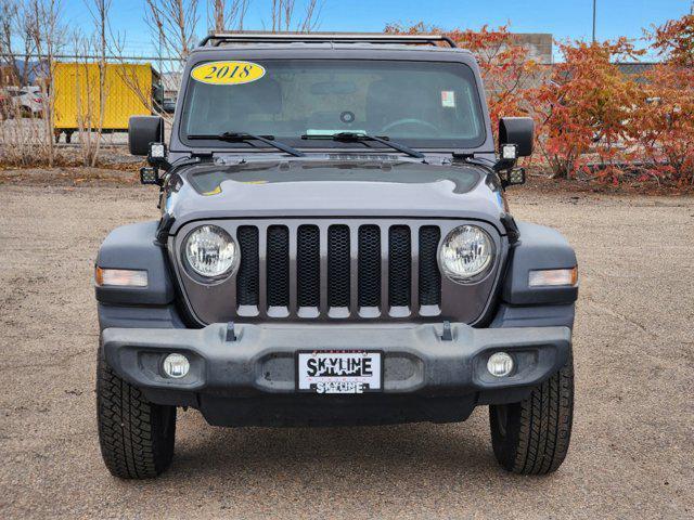 used 2018 Jeep Wrangler Unlimited car, priced at $23,060