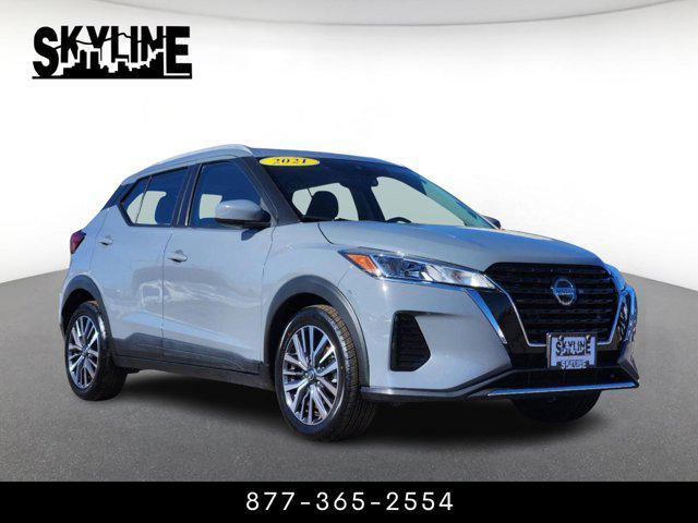 used 2021 Nissan Kicks car, priced at $17,566