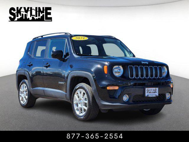 used 2021 Jeep Renegade car, priced at $19,106