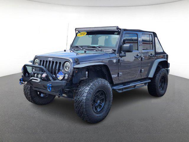 used 2014 Jeep Wrangler Unlimited car, priced at $13,893