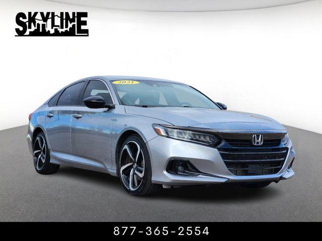 used 2021 Honda Accord car, priced at $23,406