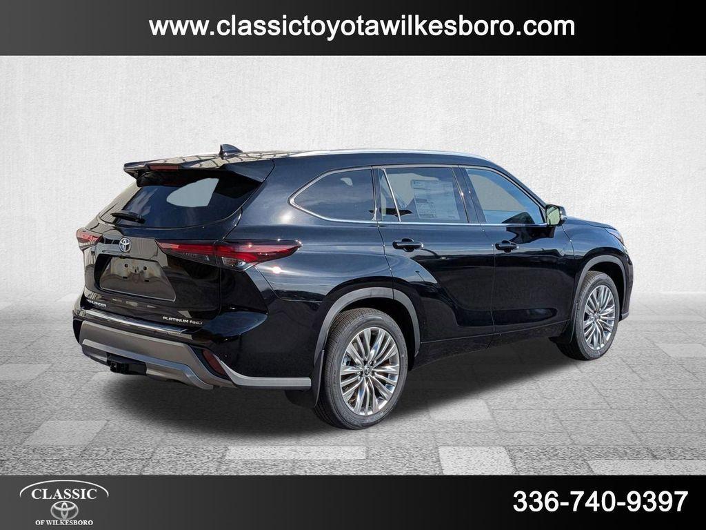 new 2026 Toyota Highlander car, priced at $55,122