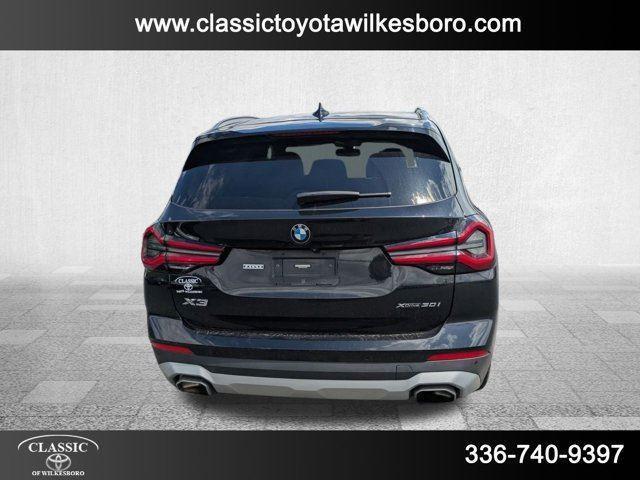 used 2022 BMW X3 car, priced at $34,998
