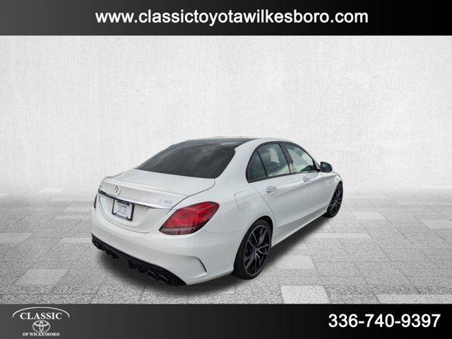 used 2019 Mercedes-Benz AMG C 43 car, priced at $31,498