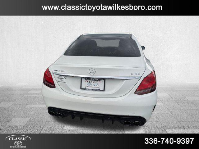 used 2019 Mercedes-Benz AMG C 43 car, priced at $31,498
