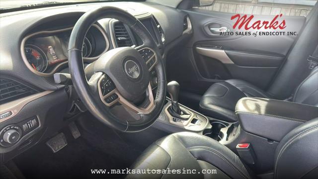 used 2017 Jeep Cherokee car, priced at $13,995