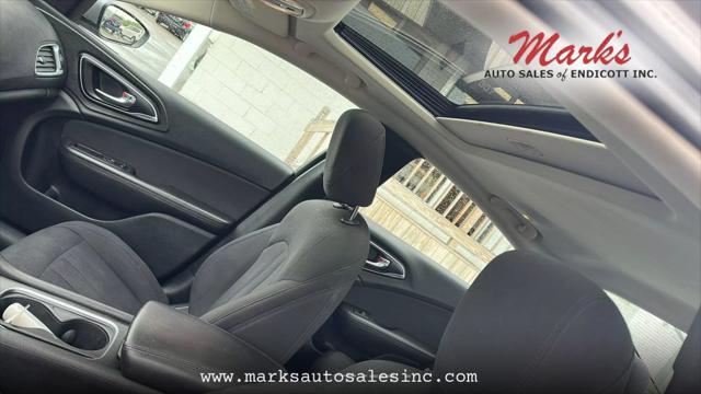 used 2015 Chrysler 200 car, priced at $11,295
