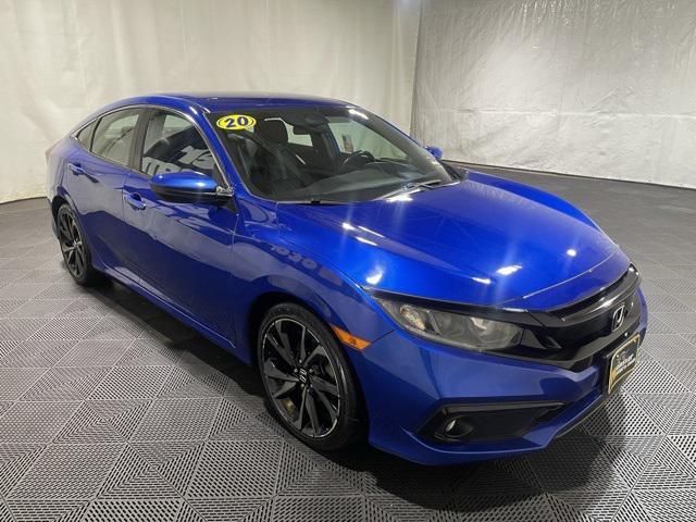 used 2020 Honda Civic car, priced at $16,733