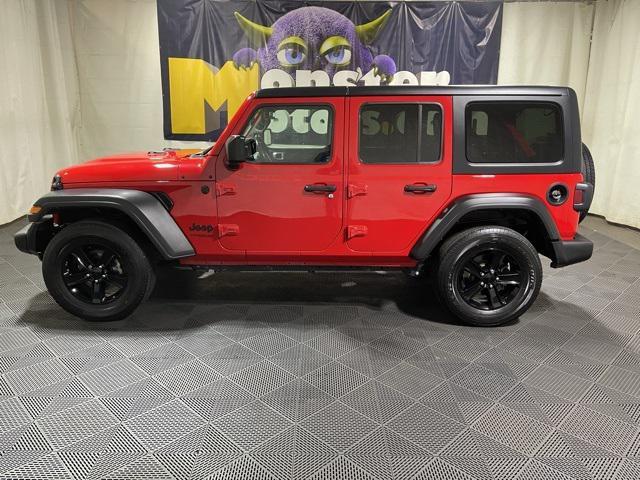 used 2022 Jeep Wrangler Unlimited car, priced at $29,900
