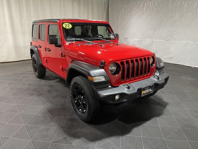 used 2022 Jeep Wrangler Unlimited car, priced at $29,900