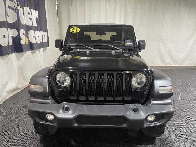 used 2021 Jeep Wrangler car, priced at $25,931