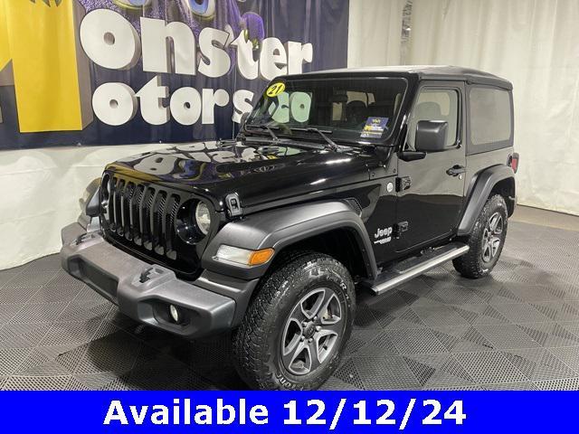 used 2021 Jeep Wrangler car, priced at $25,931