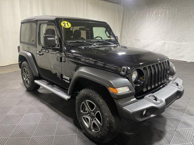 used 2021 Jeep Wrangler car, priced at $25,931