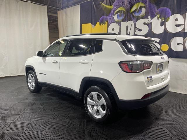 used 2021 Jeep Compass car, priced at $18,658