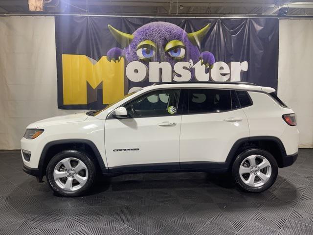 used 2021 Jeep Compass car, priced at $18,658