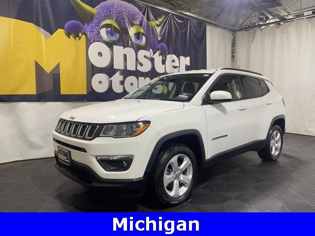 used 2021 Jeep Compass car, priced at $18,914