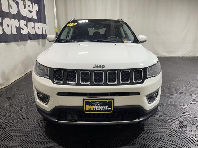 used 2021 Jeep Compass car, priced at $20,775