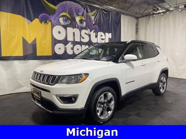 used 2021 Jeep Compass car, priced at $20,775