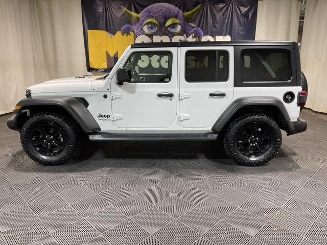 used 2021 Jeep Wrangler Unlimited car, priced at $27,800