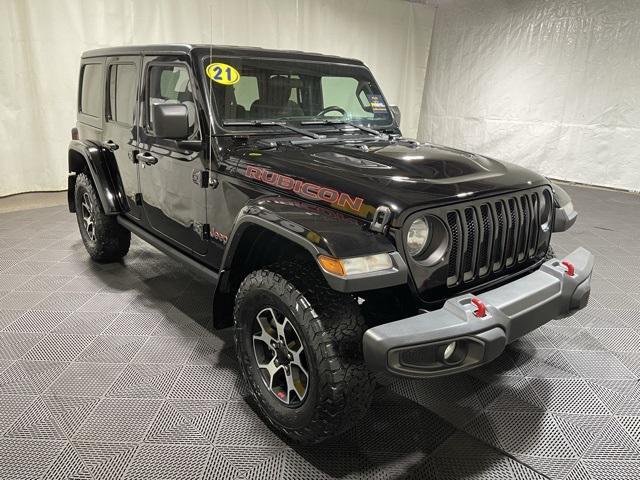 used 2021 Jeep Wrangler Unlimited car, priced at $34,646