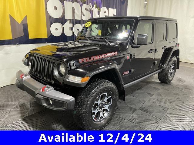 used 2021 Jeep Wrangler Unlimited car, priced at $34,646