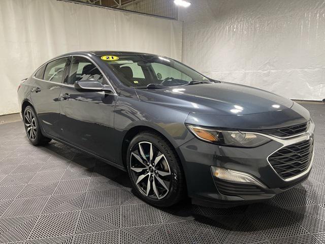 used 2021 Chevrolet Malibu car, priced at $17,626