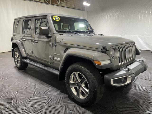 used 2020 Jeep Wrangler Unlimited car, priced at $31,871