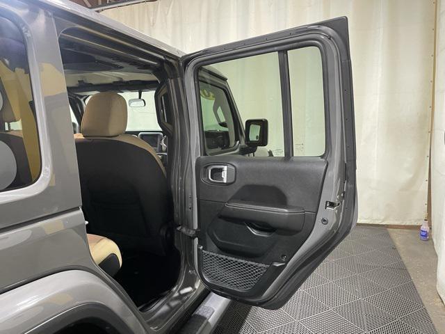 used 2020 Jeep Wrangler Unlimited car, priced at $31,871