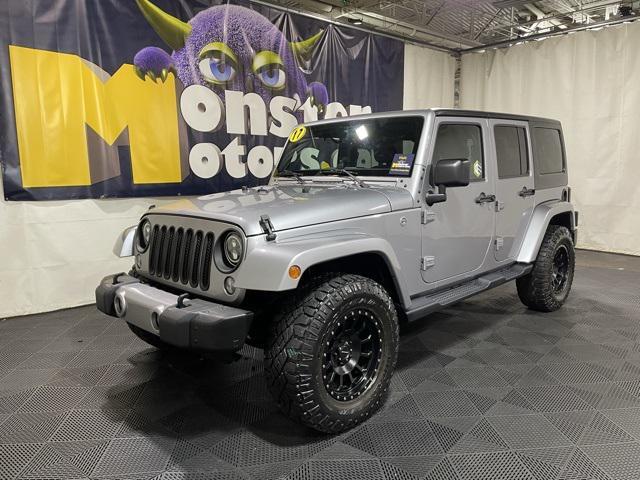 used 2017 Jeep Wrangler Unlimited car, priced at $24,851