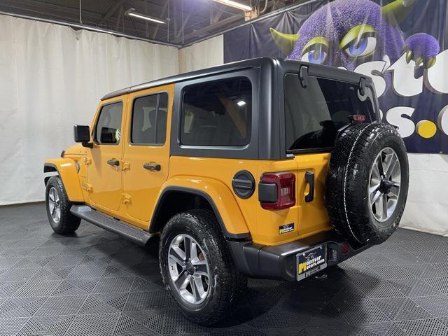 used 2021 Jeep Wrangler Unlimited car, priced at $32,095