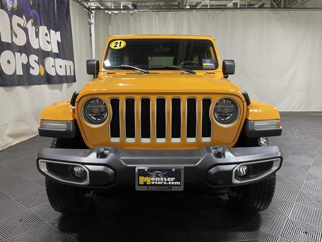 used 2021 Jeep Wrangler Unlimited car, priced at $32,095