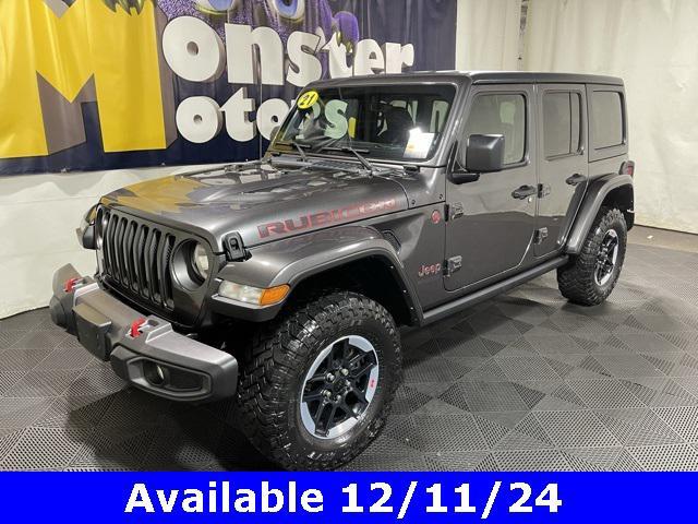 used 2021 Jeep Wrangler Unlimited car, priced at $36,610