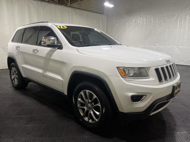 used 2016 Jeep Grand Cherokee car, priced at $15,466