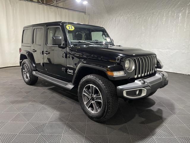 used 2023 Jeep Wrangler car, priced at $34,900